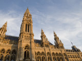 Neues Rathaus in Morning Light, Vienna, Austria, Europe