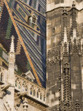Detail of Roof of Stephansdom Cathedral, Vienna, Austria, Europe