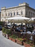 Cafe, Camera Di Commercio, Ortygia, Syracuse, Sicily, Italy, Europe