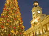 Comunidad De Madrid, Puerta Del Sol Square at Christmas Time, Madrid, Spain, Europe