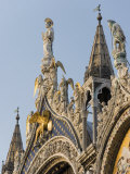 St. Mark and Angels, Detail of Facade of Basilica Di San Marco, St. Mark