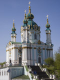 St. Andrews Church, Andreevsky Spusk, Kiev, UKraine, Europe