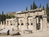 Agora, Archaeological Site of Hierapolis, Pamukkale, Anatolia, Turkey Minor, Eurasia