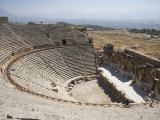 Buy Theatre, Built 200Bc, Archaeological Site of Hierapolis, Pamukkale, Anatolia, Turkey Minor, Eurasia at AllPosters.com