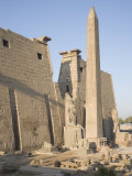 Obelisk and Pylon of Ramesses II, Luxor Temple, Luxor, Thebes, Egypt