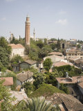 Old Town, Above the Old Harbour, Antalya, Anatolia, Turkey Minor, Eurasia