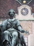 Part of Statue of Franz 1, in Der Burg, Hofburg Complex, Vienna, Austria, Europe