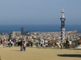 Parc Guell, Barcelona, Catalonia, Spain, Europe