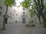 Buy Sant Felip Neri Square, Civil War Signs, Gothic Quarter, Barcelona, Catalonia, Spain, Europe at AllPosters.com