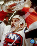 Bryan Trottier - Holding Stanley Cup