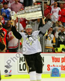 Jordan Staal Game 7 - 2008-09 NHL Stanley Cup Finals With Trophy