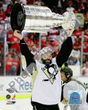 Bill Guerin Game 7 - 2008-09 NHL Stanley Cup Finals With Trophy