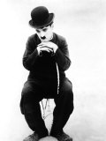 The Tramp, Charlie Chaplin, 1915 Premium Poster
