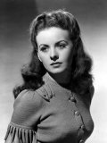 Buy Jeanne Crain Cardigan Sweater with Hand Painted Buttons, 1944 at AllPosters.com