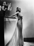 Buy Saratoga, Jean Harlow, in a Gown by Dolly Tree, 1937 at AllPosters.com