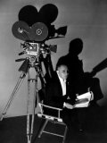 Three Faces East, Erich Von Stroheim Awaits His Cue, On-Set, 1930