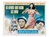 Fire Down Below, Robert Mitchum, Rita Hayworth, Jack Lemmon, 1957