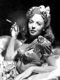 Buy Ida Lupino, Portrait of Her Smoking at AllPosters.com