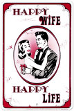 Buy Happy Wife, Happy Life at AllPosters.com