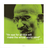 Buy Gandhi: Eye for an Eye at AllPosters.com