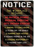 Notice: This Workplace Requires