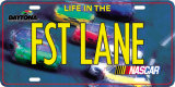 Nascar - Fast Lane License Plate