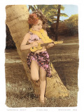 Buy Hawaiian Ukulele Girl, Hawaii, USA at AllPosters.com