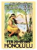 Mid Pacific Carnival, Honolulu, Hawaii, 1915
