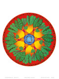 Buy Ohana Sunrise, Hawaiian Taro Mandala at AllPosters.com