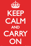 Buy Keep Calm and Carry On at AllPosters.com