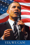 Barack Obama - Yes We Can Poster