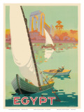 Buy Egypt The Nile River c.1930s at AllPosters.com