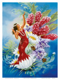 Buy Spirit of Aloha, Hawaiian Hula Dancer at AllPosters.com