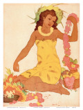 Buy Leimaker, Royal Hawaiian Hotel Menu Cover c.1950s at AllPosters.com