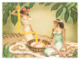 Buy Hawaiian Leimakers, c.1940s at AllPosters.com