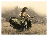 Swaying Skirt, Hawaiian Hula Dancer