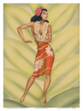 Buy Graceful Dancer, Hawaiian Hula Dancer c.1940s at AllPosters.com