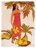 Buy Breadfruit, Royal Hawaiian Hotel Menu Cover c.1950s at AllPosters.com