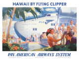 Hawaii by Flying Clipper, Pan American Airways System
