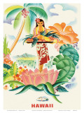 Buy Matson Lines to Hawaii, Tropical Abundance c.1930s at AllPosters.com