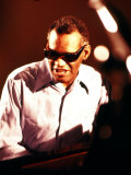 Ray Charles Playing Piano