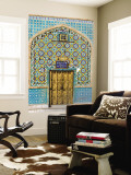Tiling Around Door, Shrine of Hazrat Ali, Mazar-I-Sharif, Afghanistan