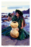 Grateful, Hula Girl with Ipu Drum, Hawaii