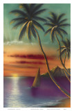 Diamond Head Sunset, Oahu, Hawaii, USA