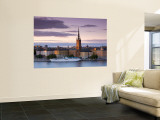 Sunset, Riddarholmen and Gamla Stan, Stockholm, Sweden
