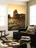 Colosseum and Via Sacra, Sunrise, Rome, Italy