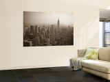 Manhattan Skyline Including Empire State Building, New York City, USA