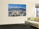 Pichincha Volcano and Quito Skyline, Ecuador