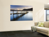 Brandelhow Bay Jetty, Derwentwater, Keswick, Lake District, Cumbria, England
