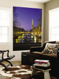 Buy Prinsengracht and Wsterkerk, Amsterdam, Holland at AllPosters.com